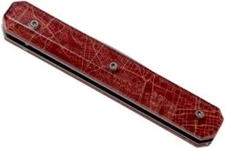 Akinod Utility Folding Knife 18H07 Downtown Red, Gentleman's Knife -Knife Sale Shop AIA03M00015 04 akinod