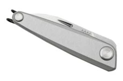 ANV Z050 Sleipner, Silver Handle, Z050-003, Slipjoint Pocket Knife -Knife Sale Shop ANVZ050 003 06 anv