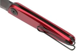 ANV Z050 Sleipner, DLC, Dural Red, Z050-005, Slipjoint Pocket Knife -Knife Sale Shop ANVZ050 005 05 anv knives