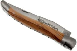 Laguiole En Aubrac Classic 12cm Olive Wood L0212OLI-FSB1 -Knife Sale Shop AUL0212OLI FSB1 03 laguiole en aubrac aul0212oli fsb1 03