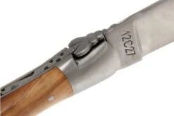 Laguiole En Aubrac Classic 12cm Olive Wood L0212OLI-FSB1 -Knife Sale Shop AUL0212OLI FSB1 04 laguiole en aubrac aul0212oli fsb1 04