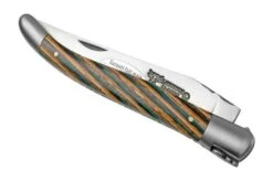 Laguiole En Aubrac Samba Brown L0212SAMIF Brown Samba Wood, Matt, 12 Cm -Knife Sale Shop AUL0212SAMIF 04 laguioleaubrac