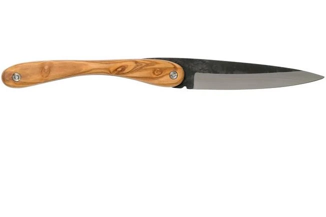 Laguiole En Aubrac Couteau D’ici L0511OLU/LNRB1 Olive Carbon Pocket Knife 4 Laguiole En Aubrac Couteau D’ici L0511OLU/LNRB1 Olive Carbon Pocket Knife - Image 2