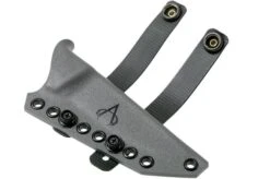 Armatus Carry Architect Sheath For The Fällkniven F1, Gunmetal Grey -Knife Sale Shop AX FK F1 GG 04 armatus carry