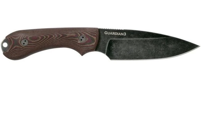 Bradford Guardian 3, 3D Brown-Red Richlite, M390 Sabre Nimbus Knivesandtools Exclusive 4 Bradford Guardian 3, 3D Brown-Red Richlite, M390 Sabre Nimbus Knivesandtools Exclusive - Image 2