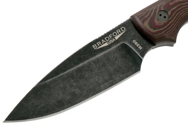 Bradford Guardian 3, 3D Brown-Red Richlite, M390 Sabre Nimbus Knivesandtools Exclusive 5 Bradford Guardian 3, 3D Brown-Red Richlite, M390 Sabre Nimbus Knivesandtools Exclusive - Image 3