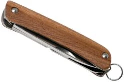 Böker Plus Mini Tech-Tool Zebrawood 3 01BO878 Keychain Pocket Knife -Knife Sale Shop BO01BO878 04 boker plus