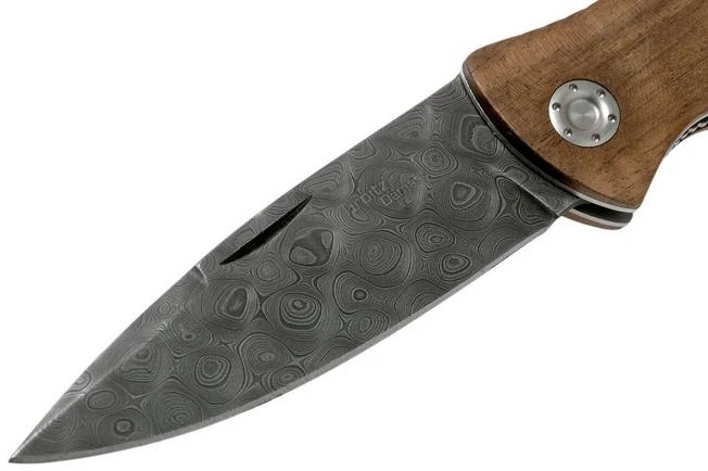 Böker Tirpitz Damast Wood 42 Limited Edition 110197DAM Pocket Knife 5 Böker Tirpitz Damast Wood 42 Limited Edition 110197DAM Pocket Knife - Image 3