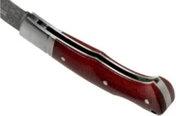 Böker Boxer 111025DAM Damascus, Micarta Gentleman's Knife, Raphael Durand Design -Knife Sale Shop BO111025DAM 05 boker