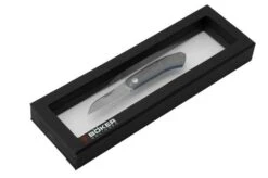 Böker Manufaktur Jahrmesser 2023 Damascus 1132023DAM Limited Edition Slipjoint Pocket Knife, Ricardo Romano Bernandes Design -Knife Sale Shop BO1132023DAM 07 boker