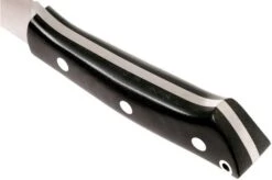 Bark River Fox River CPM 3V, Black Canvas Micarta, No Loop -Knife Sale Shop BRK01 123BRKC LR 04 bark river brk01 123brkc lr 04