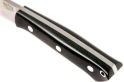 Bark River Fox River CPM 3V, Black Canvas Micarta, No Loop -Knife Sale Shop BRK01 123BRKC LR 05 bark river brk01 123brkc lr 05