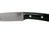 Bark River Fox River CPM 3V, Black Canvas Micarta With Red Liners -Knife Sale Shop BRK01 123BRKC RL 01 bark river knives