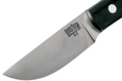 Bark River Woodland Special Black Canvas Micarta, EDC-fixed -Knife Sale Shop BRK01 132BRKC 03 bark river