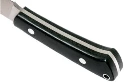 Bark River Woodland Special Black Canvas Micarta, EDC-fixed -Knife Sale Shop BRK01 132BRKC 04 bark river