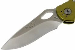Buck 722 Spitfire 0722GYS1-B Plain Edge, Green -Knife Sale Shop BUCK0722GRS1 B 03 buck 722 spitfire buck0722grs1 b 03