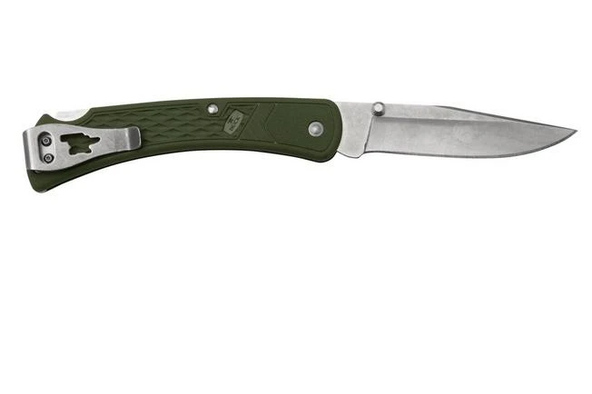 Buck 110 Slim Knife Select OD Green 0110ODS2 Pocket Knife 5 Buck 110 Slim Knife Select OD Green 0110ODS2 Pocket Knife - Image 3