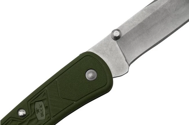 Buck 110 Slim Knife Select OD Green 0110ODS2 Pocket Knife 8 Buck 110 Slim Knife Select OD Green 0110ODS2 Pocket Knife - Image 6