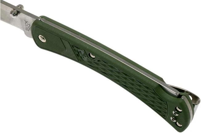 Buck 110 Slim Knife Select OD Green 0110ODS2 Pocket Knife 10 Buck 110 Slim Knife Select OD Green 0110ODS2 Pocket Knife - Image 8