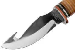 Case Gut Hook, Leather Hunter, 00517, 375-4G SS Hunting Knife -Knife Sale Shop CE00517 03 case