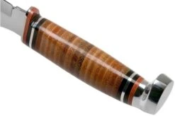 Case Gut Hook, Leather Hunter, 00517, 375-4G SS Hunting Knife -Knife Sale Shop CE00517 04 case