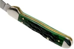 Case Mini Copperlock Pocket Worn Bermuda Green Bone, Peach Seed Jig, 09723, 61749L SS Pocket Knife 13 Case Mini Copperlock Pocket Worn Bermuda Green Bone, Peach Seed Jig, 09723, 61749L SS Pocket Knife -Knife Sale Shop CE09723 05 case