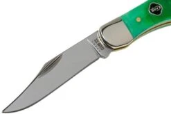 Case Pocket Hunter Clover Green Bone, Sawcut Jig, 23211, 61165 SS Pocket Knife 10 Case Pocket Hunter Clover Green Bone, Sawcut Jig, 23211, 61165 SS Pocket Knife -Knife Sale Shop CE23211 03 case