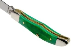 Case Pocket Hunter Clover Green Bone, Sawcut Jig, 23211, 61165 SS Pocket Knife 12 Case Pocket Hunter Clover Green Bone, Sawcut Jig, 23211, 61165 SS Pocket Knife -Knife Sale Shop CE23211 05 case
