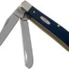 Case Mini Trapper Navy Blue Synthetic, 23613, 4207 SS Pocket Knife -Knife Sale Shop CE23613 01 case