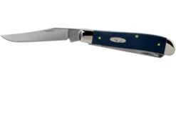 Case Mini Trapper Navy Blue Synthetic, 23613, 4207 SS Pocket Knife -Knife Sale Shop CE23613 03 case