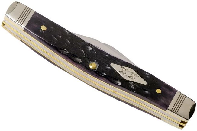 Case Medium Stockman Purple Bone, Standard Jig, 31622, 6344 SS Pocket Knife 6 Case Medium Stockman Purple Bone, Standard Jig, 31622, 6344 SS Pocket Knife - Image 4