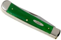 Case Trapper Brilliant Green Bone, Smooth, 52820, 6254 SS Pocket Knife 9 Case Trapper Brilliant Green Bone, Smooth, 52820, 6254 SS Pocket Knife -Knife Sale Shop CE52820 04 case