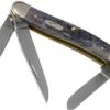 Case Medium Stockman Pocket Worn Grey Bone, Crandall Jig, 58413, 6318 CV Pocket Knife -Knife Sale Shop CE58413 01 case