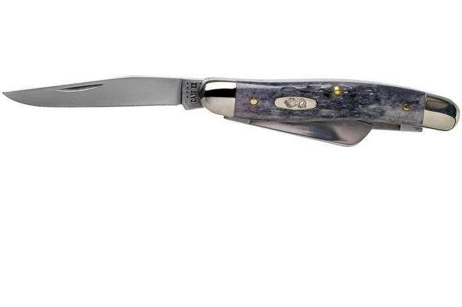 Case Medium Stockman Pocket Worn Grey Bone, Crandall Jig, 58413, 6318 CV Pocket Knife 5 Case Medium Stockman Pocket Worn Grey Bone, Crandall Jig, 58413, 6318 CV Pocket Knife - Image 3