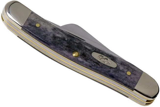 Case Medium Stockman Pocket Worn Grey Bone, Crandall Jig, 58413, 6318 CV Pocket Knife 6 Case Medium Stockman Pocket Worn Grey Bone, Crandall Jig, 58413, 6318 CV Pocket Knife - Image 4