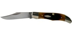 Case Pocket Hunter Dark Molasses Bone, Sawcut, 83142, 61165 SS Pocket Knife