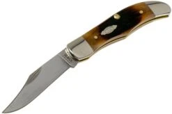 Case Pocket Hunter Dark Molasses Bone, Sawcut, 83142, 61165 SS Pocket Knife -Knife Sale Shop CE83142 03 case