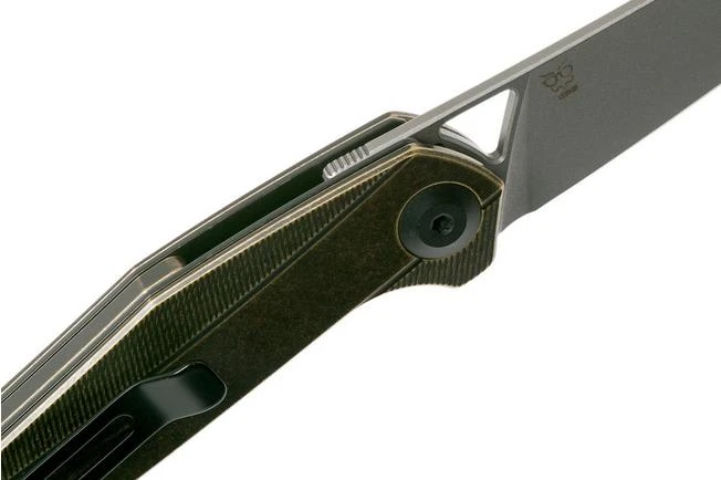 Civivi McKenna C905D Brass Pocket Knife, Elijah Isham Design 8 Civivi McKenna C905D Brass Pocket Knife, Elijah Isham Design - Image 6