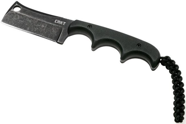 CRKT Minimalist Cleaver Blackout 2383K Neck Knife, Alan Folts Design 5 CRKT Minimalist Cleaver Blackout 2383K Neck Knife, Alan Folts Design - Image 3