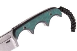 CRKT Minimalist Spear Point, Green Black, Neck Knife, Alan Folts Design -Knife Sale Shop CK 2396 04 crkt