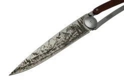 Deejo Tattoo 37g Coral Wood Mountain 1CB000080, Pocket Knife -Knife Sale Shop DJ1CB000080 03 deejo