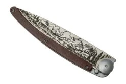 Deejo Tattoo 37g Coral Wood Mountain 1CB000080, Pocket Knife -Knife Sale Shop DJ1CB000080 04 deejo