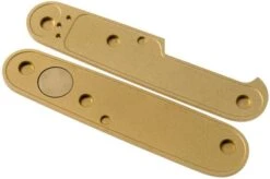 Daily Customs 91.3 Fluted BS Pattern, Brass P10012438 Victorinox Scales -Knife Sale Shop DSP10012438 02 daily customs