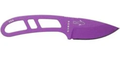 ESEE Candiru Purple CAN-PURP Neck Knife With White Sheath + Belt Clip -Knife Sale Shop EE CAN PURP 02 esee knives v201901