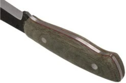 Brisa Nessmuk 125 Green Canvas Micarta 32088 Outdoor Knife -Knife Sale Shop ENZ 32088 04 brisa enzo