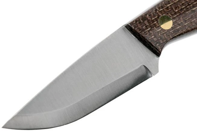 Brisa Bobtail 80 Bison Micarta Handle, 12C27 Scandi, Multi-carry Sheath 9954 5 Brisa Bobtail 80 Bison Micarta Handle, 12C27 Scandi, Multi-carry Sheath 9954 - Image 3
