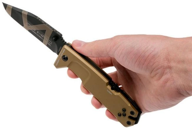 Extrema Ratio Fulcrum II Droppoint Desert Warfare Pocket Knife 10 Extrema Ratio Fulcrum II Droppoint Desert Warfare Pocket Knife - Image 8