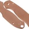 Flytanium Spyderco Para 3 Scales, Copper -Knife Sale Shop FLY 279 01 flytanium