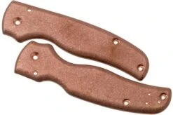 Flytanium Spyderco Shaman Scales, Copper