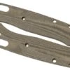 Flytanium Bugout Scales Crossfade, Green Linen Micarta -Knife Sale Shop FLY 866 01 flytanium